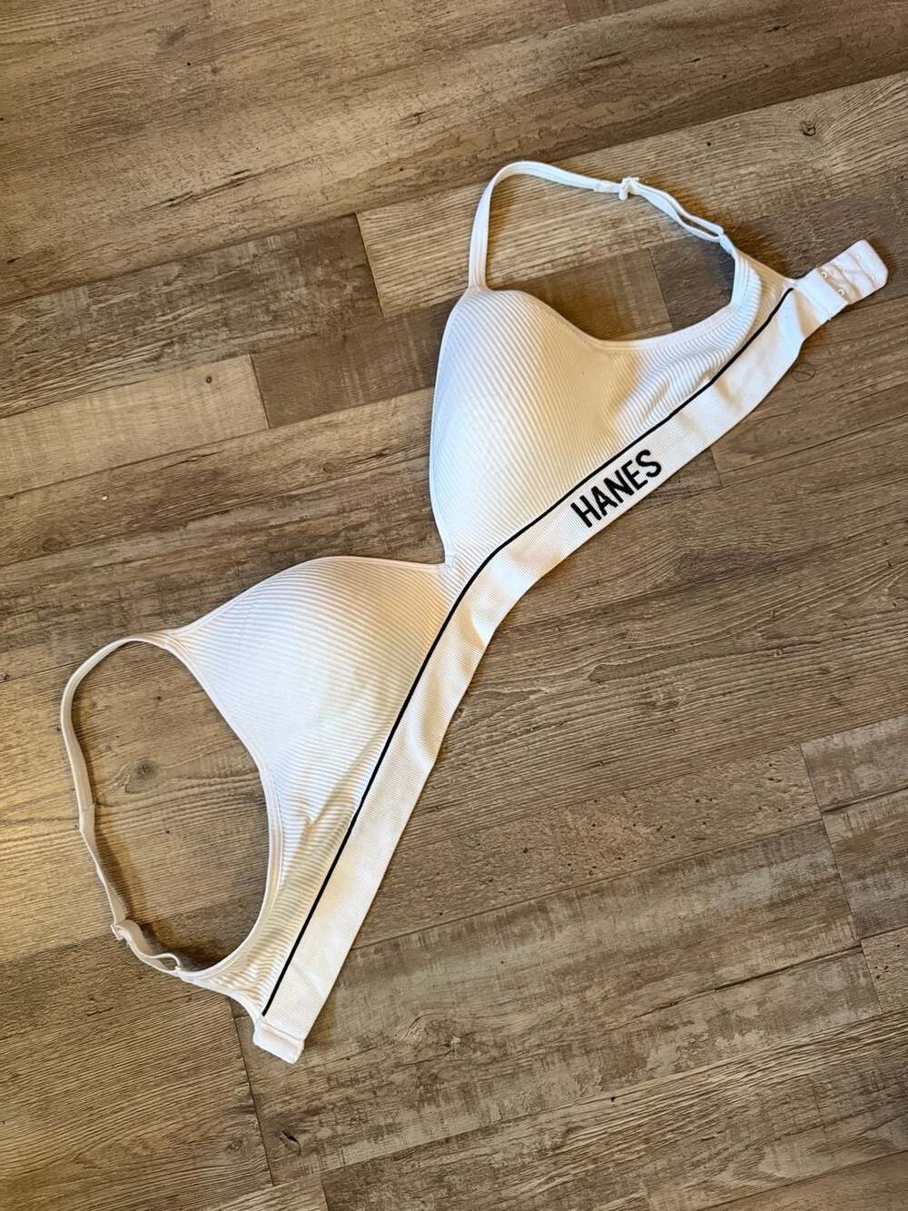 Hanes, Women's Rib Contour Wirefree Bra, Modern comfort size L